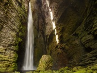 Cachoeira da Fumacinha por baixo